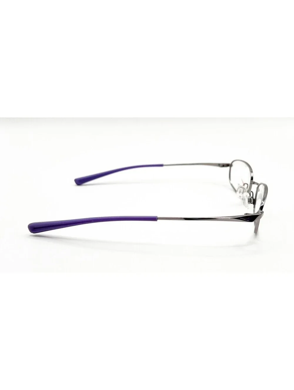 Nike 4676 038 Silver Purple Authentic Eyeglasses 47-20-130